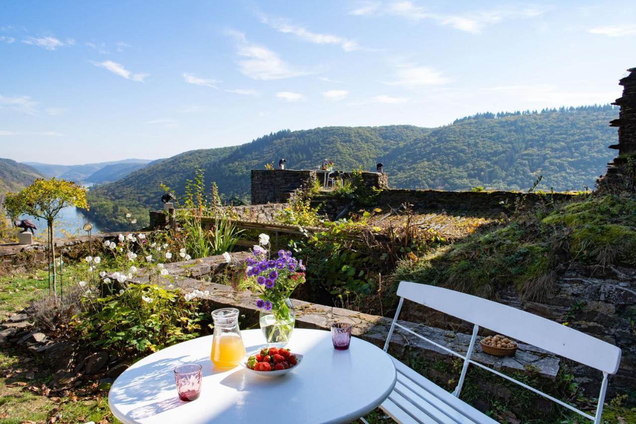 Kutscherhaus Auf Burg Coraidelstein Klotten Dış mekan fotoğraf